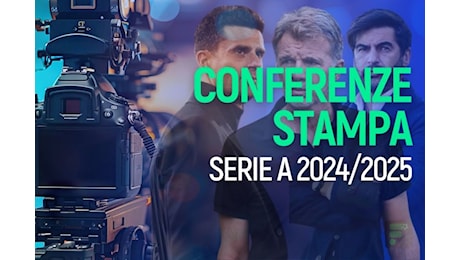 &#55356;�️ Conferenze stampa 17^ giornata Serie A: le parole di tutti gli allenatori