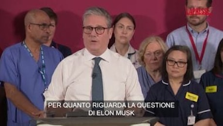 Regno Unito, Starmer a Musk: Chi diffonde bugie e disinformazione è interessato solo a se stesso