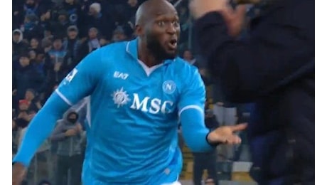 Lukaku, gol di potenza del bomber belga. Poi il bel gesto verso Conte