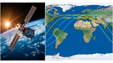 Il satellite sovietico Kosmos 482 sta per schiantarsi sulla Terra, passa anche sopra all'Italia: ecco quando e dove cadrà. Le previsioni degli esperti
