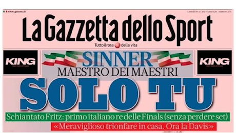 La Gazzetta dello Sport : La Francia rovina la fuga azzurra: passo indietro della Nazionale