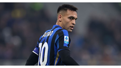 Verona-Inter, forfait di Lautaro Martinez. Rientra a Milano per un attacco febbrile