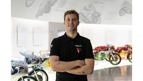 Mattia Guadagnini sulla Ducati Desmo450 MX nel Mondiale MXGP 2025