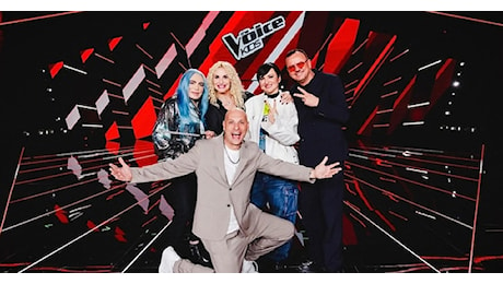 The Voice Kids con Antonella Clerici