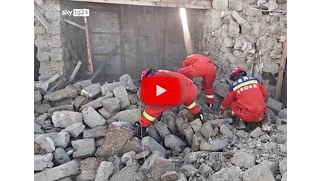 Terremoto in Tibet, si aggrava il bilancio delle vittime, il video