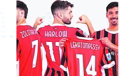 I calciatori del Milan con il nome della mamma sulla maglia