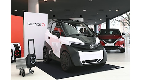 Silence S04: il quadriciclo elettrico sbarca in Italia grazie a Nissan