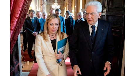 Liti Fi-Lega, Meloni da Mattarella