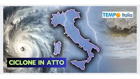 Meteo prossimi giorni: CICLONE in azione su queste regioni