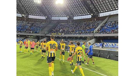 Napoli-Juve Stabia 6-5, tre doppiette per gli azzurri. Spunta anche Mario Rui