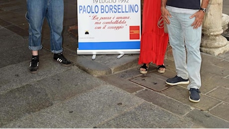 Le ’Agende Rosse’ cittadine ricordano Borsellino e la scorta