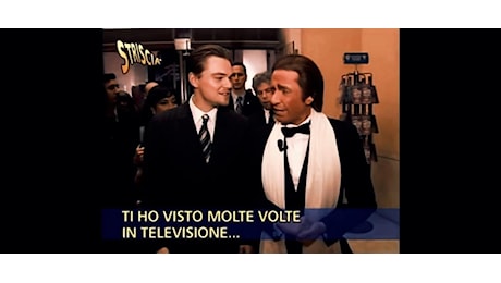 Quando Leonardo DiCaprio, che ha compiuto 50 anni, diceva a Valentino-Ballantini: “Ti ho visto in televisione!”. Ripercorriamo la carriera dell’attore e godiamoci un montaggio video di Leo in salsa Striscia