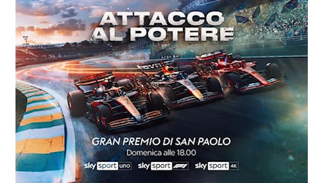 F1, orari Gp Brasile: dove vederlo su Sky, Now e TV8 in tv e streaming