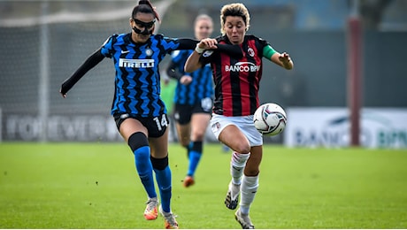 A San Siro si giocherà il primo derby femminile tra Inter e Milan