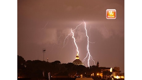 Meteo Roma: oggi pioggia, Sabato 14 temporali e schiarite, Domenica 15 sereno