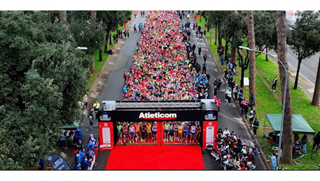 In 9mila al via dell'ATLETICOM WE RUN ROME, l'ultima dell'anno a Roma