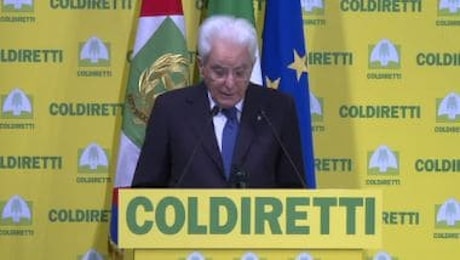 Mattarella: a partire da acqua e cibo si costruisce la pace