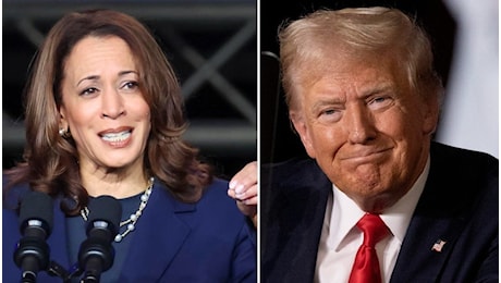 Ultimi sondaggi sulle elezioni Usa: Donald Trump e Kamala Harris, chi è dato in vantaggio e in quali Stati