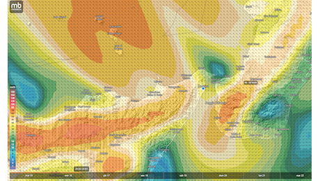 Meteo: attenzione alle forti raffiche di scirocco, ecco le ultime novità su Pasquetta