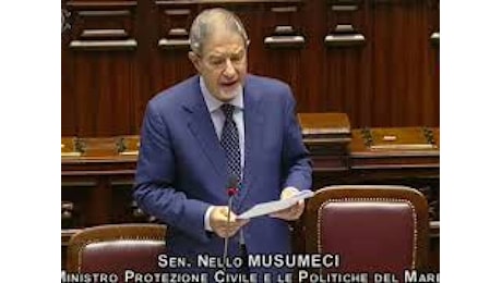 VIDEO: Siccità Sicilia, Musumeci: Scontiamo ritardi programmazione pluridecennali