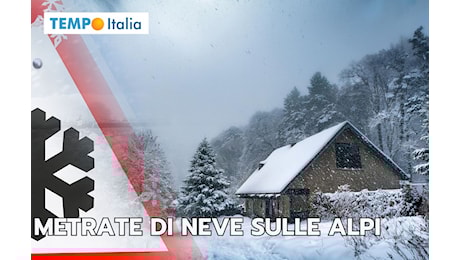 Meteo: nevicate estreme, metri di neve in arrivo, ecco le regioni colpite