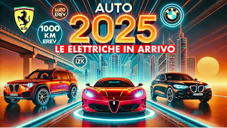 16 Auto Elettriche in arrivo nel 2025: anteprime e caratteristiche principali