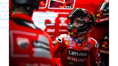 Bagnaia ha chiuso ottavo nella sprint del Qatar: “Domani voglio sorpassarne dieci in un giro solo”.