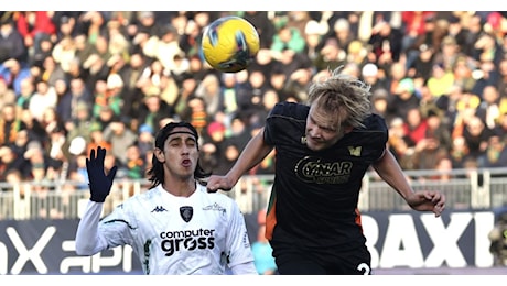 Serie A, Venezia-Empoli 1-1: Pohjanpalo ringrazia Vasquez, risponde Esposito