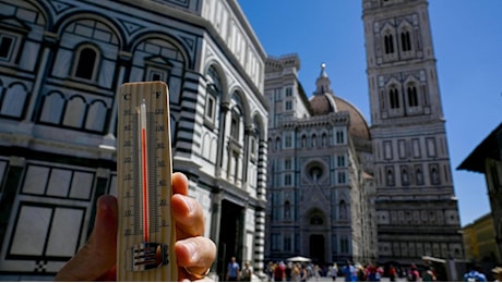 A Firenze caldo record, aumentano gli accessi ai pronto soccorso: più 15%