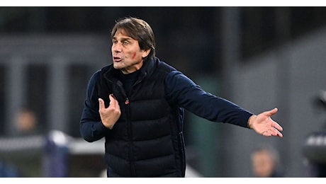 Antonio Conte dopo Napoli-Roma 1-0: Dominato per 75 minuti. Inter e Atalanta sono più avanti di noi