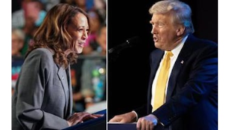 Harris-Trump, testa a testa negli stati chiave: i sondaggi