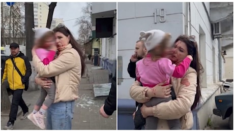 «Mi hanno colpita»: le urla strazianti di una bimba dopo l'attacco missilistico russo a Sumy. Trentuno morti, due sono bambini