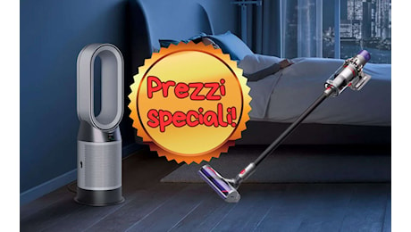 Dyson SVUOTA MAGAZZINO di inizio anno: sconti WOW e prezzi stracciati