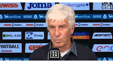 Gasperini: “Troppi sotto tono. Zaniolo giocherà quando avrà condizione. Con la CL…”