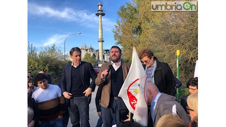 Elezioni Umbria, Giuseppe Conte (M5S) a Terni – Video e fotogallery