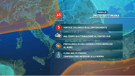 Meteo: freddo intenso, maltempo e neve fino a inizio settimana. Ecco dove