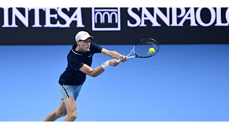 Atp Finals, Fritz perde un set con De Minaur. Sinner è già in semifinale