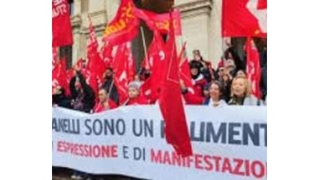 Sindacati e reti sociali mobilitati contro il Ddl Sicurezza: In piazza per difendere la libertà di protestare e la democrazia