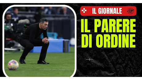 Milan, Ordine: “Conceicao la scossa? E’ ben altro. E il derby…”