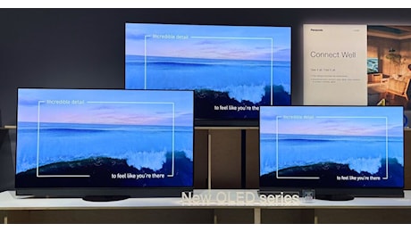 Il TV OLED Panasonic Z95B migliora in tutto: nuovo design, nuova tecnologia OLED, nuovo dissipatore