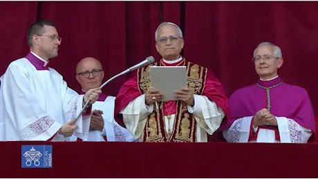 Papa Leone XIV, le prime parole: «La pace sia con voi»