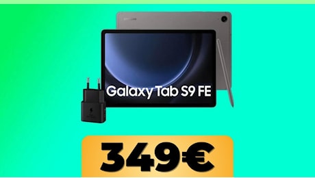 Samsung Galaxy Tab S9 FE, con il Prime Day il tablet è in super offerta su Amazon