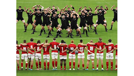 A Torino gli All Blacks a ritmo dell'haka del maori italiano