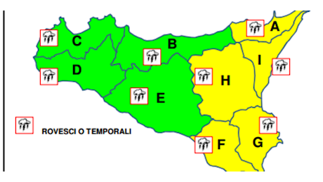 Torna il maltempo a Messina: oggi allerta gialla in città e nella zona ionica