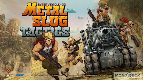 La strategia a turni di Metal Slug Tactics arriva a novembre, nuovo trailer