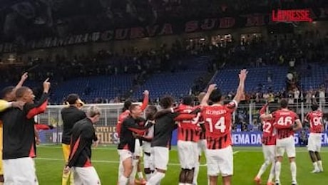 Serie A, il derby è del Milan: rossoneri battono Inter 2-1