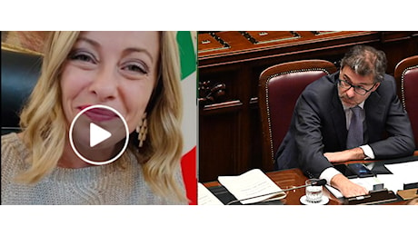 Tasse, Meloni ci mette la faccia: Niente aumenti, è alla sinistra che piacciono le patrimoniali (video)