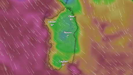 Bufera di maestrale in Sardegna: nella notte onde che supereranno i 6 metri di altezza