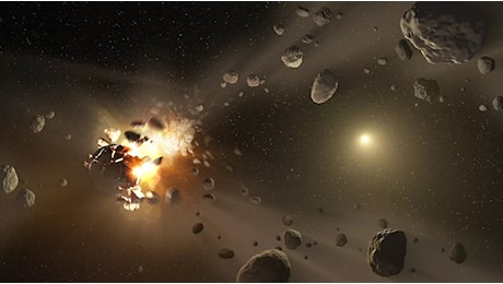 Tre famiglie di asteroidi all’origine delle meteoriti