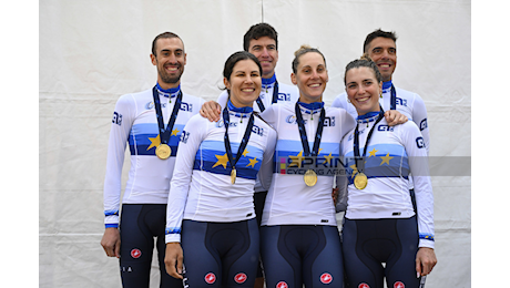 Ciclismo, Edoardo Affini: “Abbiamo cercato di regalare il massimo vantaggio possibile alle ragazze”